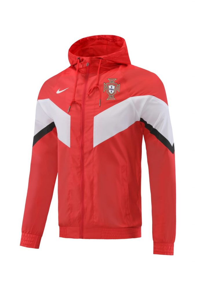 Portugal Red and White Windbreaker 2022 The Locker Room